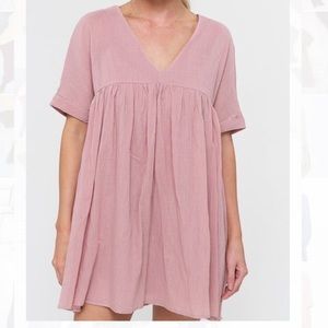 Blush Babydoll Dress